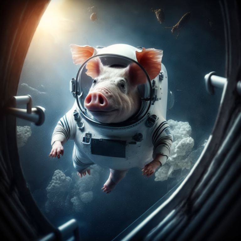 Piggy's Adventure in Space