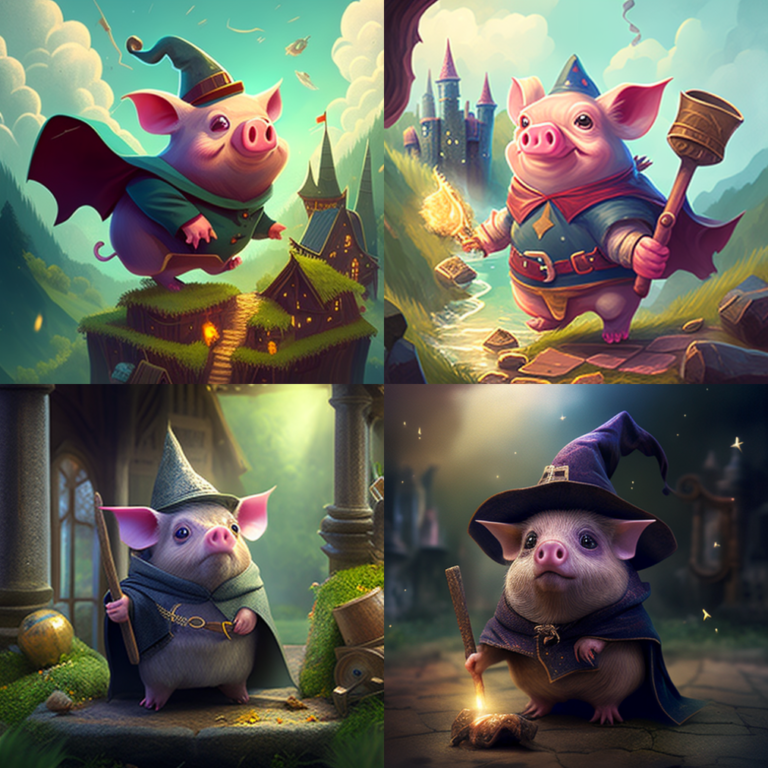 Piggy's Adventure in Wizard Land